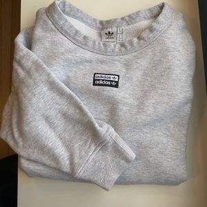 Women's Adidas Crewneck Gray